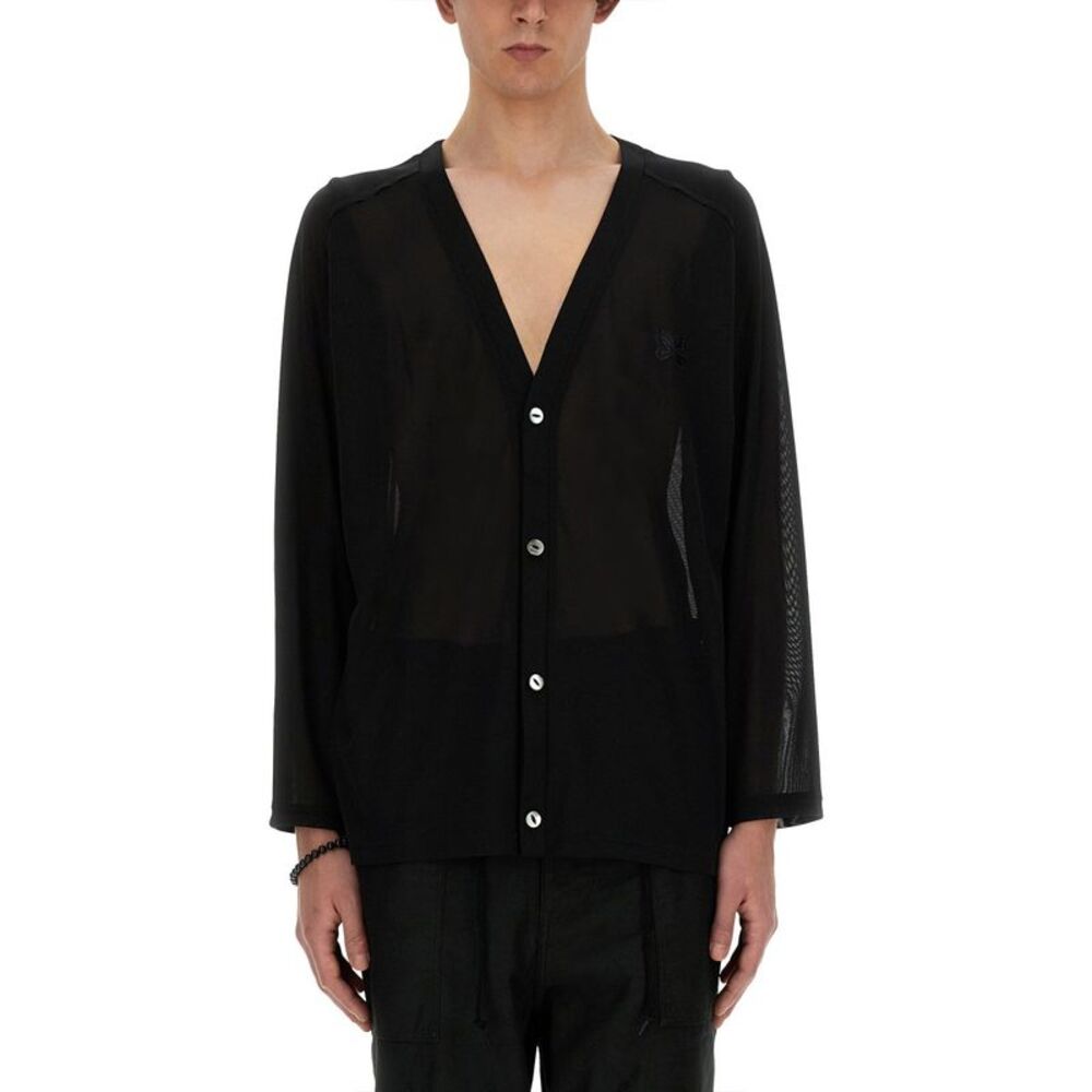Needles Men Poly Mesh Cardigan